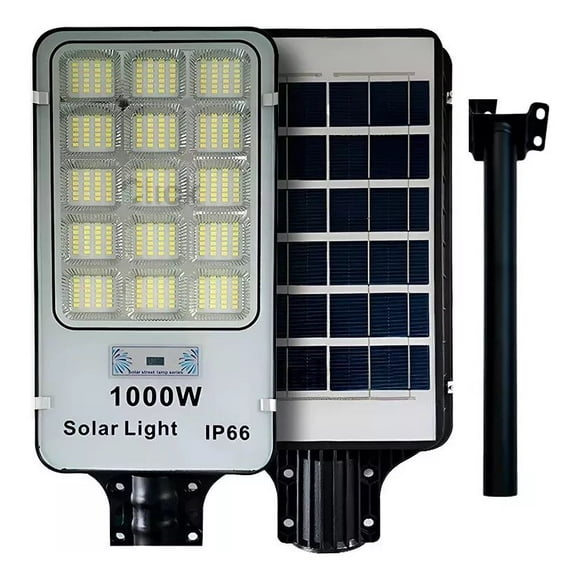 Foco Solar 1000w Led Iluminacion Alta Potencia Exterior