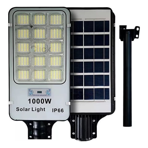 Shop E-Home - Foco Solar 1000W Led Iluminacion Alta Potencia Exterior