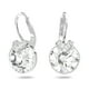 thumbnail image 1 of Pendientes Swarovski Bella Drop con cristales blancos rodiados, 1 of 3