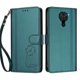 thumbnail image 3 of Funda Cartera Trébol para Xiaomi Redmi Note 9 4G con Ranuras Tarjetas y Carga Inalámbrica Verde oscuro, 3 of 6