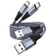 thumbnail image 1 of USB to USB-C Cable 60W Fast Charging, 2-Pack, 6 ft, 1 of 2