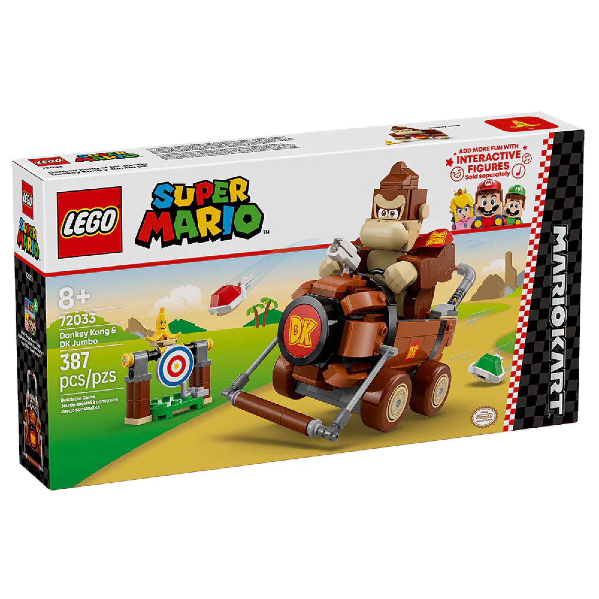 Bloques de construcción Mario Kart: Donkey Kong Y Jumbo Dk