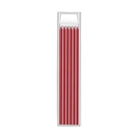 Magideal - 6 Recambios De Lápiz De Carpintero De 28 Mm Para Lápices De Construcción. Rojo