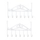 thumbnail image 1 of 2 Ganchos Para Puerta, Color Blanco., 1 of 5