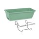 thumbnail image 5 of Maceta Colgante Para Balcón, Decoración De Patio Exterior, Para Barandilla/valla, Color Verde Claro, 5 of 5