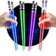 thumbnail image 1 of Palillos ChopSabers, 4 pares de luces LED, 26 cm, 1 of 7