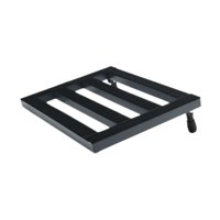 Magideal - Efecto De Guitarra Pedal Pedal Board Efectos De Peso Ligero Aleación De Aluminio De Aluminio Para Accesorios De Instrumentos Musicales De Guitarra , 40X32Cm