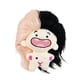 thumbnail image 2 of Linda Muñeca Decorativa De Dibujos Animados De Peluche Para Niños Y Niñas, Relleno De Cesta, Negro Y Rosa, 2 of 5