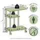 thumbnail image 3 of Mesa lateral Furinno Turn-N-Tube en forma de C con ruedas, color americano, 3 of 6