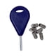 thumbnail image 3 of Llave para aletas de surf con tornillos y mango, estándar, universal, práctica, de metal, fácil de usar, herramienta para fijar tornillos, llave para Azul, 3 of 5