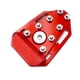 thumbnail image 3 of Extensión De Pastilla De Freno De Pie De Motocicleta Para Kawasaki Klr650 Fácil De Instalar Rojo, 3 of 3