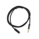 thumbnail image 4 of cable de extensión para auriculares 3.5mm jack macho a hembra cable aux negro 1 m, 4 of 5