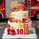 thumbnail image 3 of 12 artículos para decoración de tartas, diseño de camión de bomberos, para fiestas de baby shower, 3 of 5