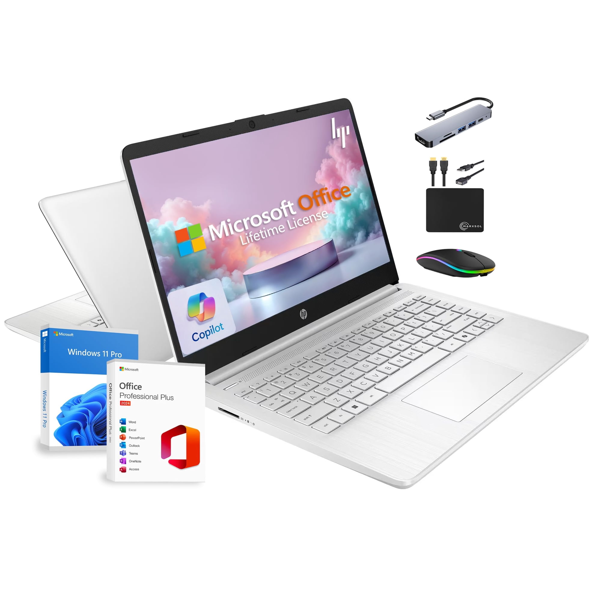 Ordenador Portátil Hp 14 2025 Business Student 16 Gb Ram 628 Gb Ssd Win 11