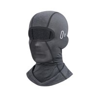 Magideal - Pasamontañas Máscara Facial Máscara De Esquí Refrigeración De Verano Cubierta Facial A Prueba De Polvo Para Montar En Motocicleta Ciclismo Calentador Gris
