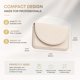thumbnail image 2 of Cartera FenZen 10x6.6x1.8 cm Blanco Cuero PU, 2 of 6
