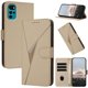 thumbnail image 1 of Funda Cartera Fibra de Carbono para Motorola MOTO G22 4G con Soporte y Cierre Magnético Oro, 1 of 6