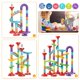 thumbnail image 2 of Set de bloques de construcción Marble Run Blacka con canicas de cristal para niños de 4 a 8 años, 2 of 7