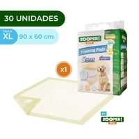 Zooper Pets - 30 Pañales Sabanillas Mascotas Perros 90X60Cm Zooper Dog
