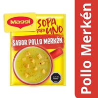Sopa Para Uno Sabor Pollo Merkén Sobre 16 G Maggi