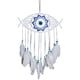 thumbnail image 3 of Atrapasueños De Mal De Ojo Hecho A Mano Para La Decoración De La Sala De Estar De La Oficina Blanco, 3 of 5