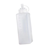 Magideal - Botella Exprimible Para Condimentos, Botella De Ketchup Con Tapa, Dispensador De Ketchup, Miel, Dispensador De Salsas Para Cocina, Ensaladas, 1000 Ml