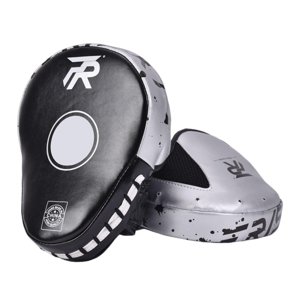 Ioensy - Boxing Pads Fitness Curved Focus Punching Mitts Para Muay Thai Women Coaching Silver