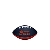 Mini Balón De Fútbol Americano Wilson Nfl Diseño Retro Chicago Bears