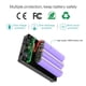 thumbnail image 3 of Paquete de baterías TalentCell 12 V DC 3000 mAh con cargador negro, 3 of 6