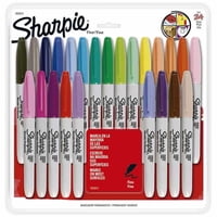 Pack 24 Marcadores Permanente Color Burst Punta Ultra Fina 1 Un Sharpie