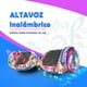 thumbnail image 2 of Hoverboard skate eléctrico con altavoz inalámbrico y luces LED adecuado para niños, niñas y niños para uso en interiores y exteriores, 2 of 3