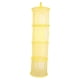 thumbnail image 1 of Organizador De Almacenamiento De Malla Colgante Compartimentos De Red Para Pared De Viaje Amarillo, 1 of 5