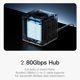 thumbnail image 4 of Estación de acoplamiento USB4 BEELINK EX 80 Gbps 32 TB SSD 96 W PD 4K HDMI, 4 of 9