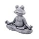 thumbnail image 1 of Yoga Pose Estatua Meditando Animal Escultura Jardín Estatuilla Rana 13x9.5cm, 1 of 5