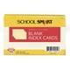thumbnail image 1 of Tarjetas índice School Smart sin rayas 10 x 15 cm color canario, paquete de 100, 1 of 9