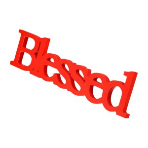 Bothyi - Letrero De Mesa Con Letras Benditas, Letra Bendita De Pie Para La Repisa De La Chimenea Del Día De San Valentín