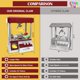 thumbnail image 5 of Mini dispensador de caramelos Electronic Arcade Claw Machine Etna, 5 of 8