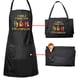 thumbnail image 4 of Delantal Syhood Chili Cook off, tela de PVC negra, 70 x 35 cm, 4 of 7