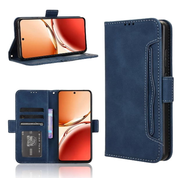 Funda Tipo Billetera FOXDOCK para OPPO Reno12 F 5G – Tapa Flip con Tarjetero