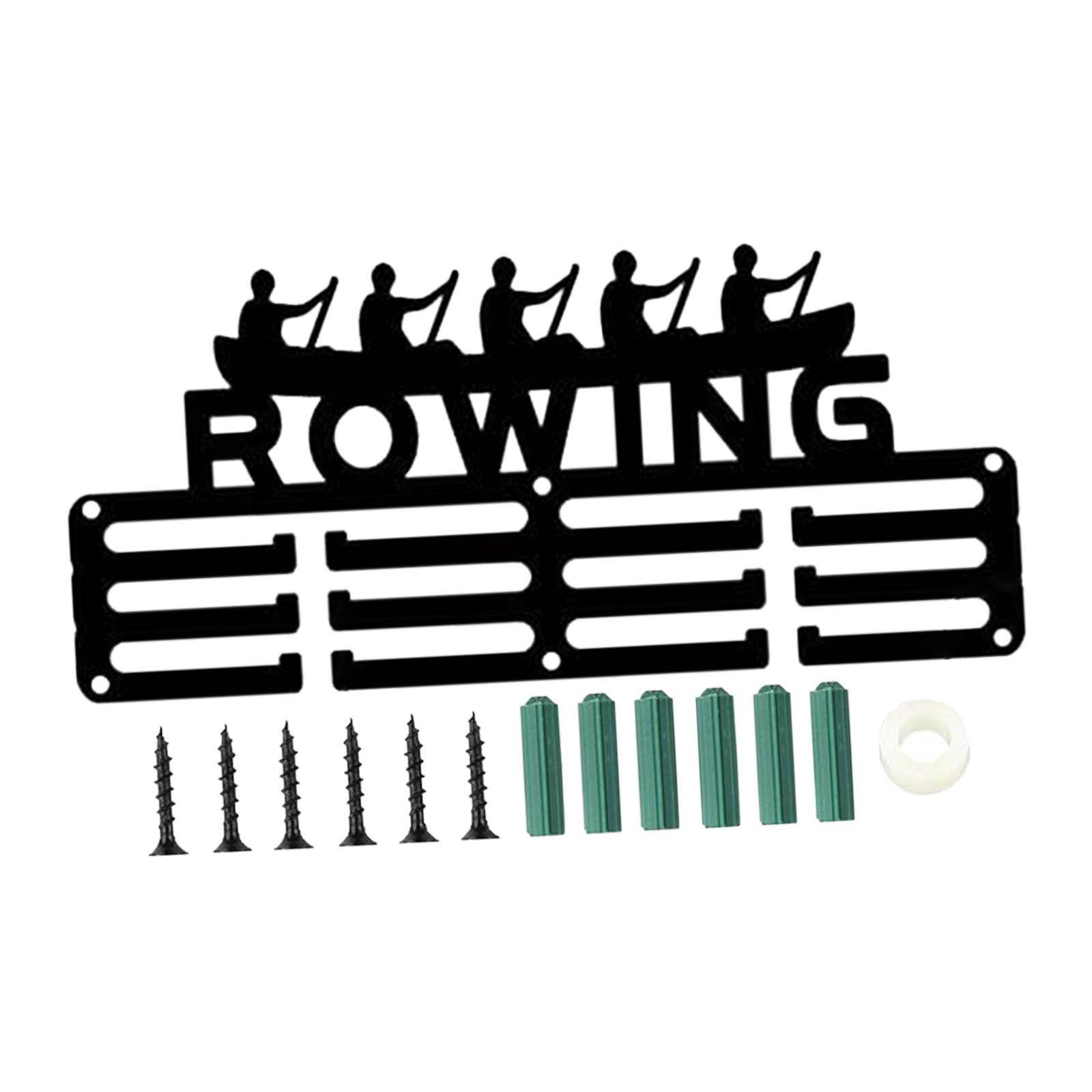 Bothyi - Soporte Para Colgar Medallas De Remo, Organizador De Cinta Para Premios Deportivos De Hierro