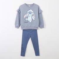 Conjunto De Buzo Niña Lilo & Stitch Smile Celeste Disney