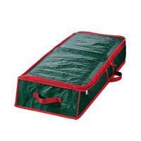 Bothyi - Bolsa De Almacenamiento De Papel De Regalo De Navidad Decoraciones Navideñas De Gran Capacidad Verde