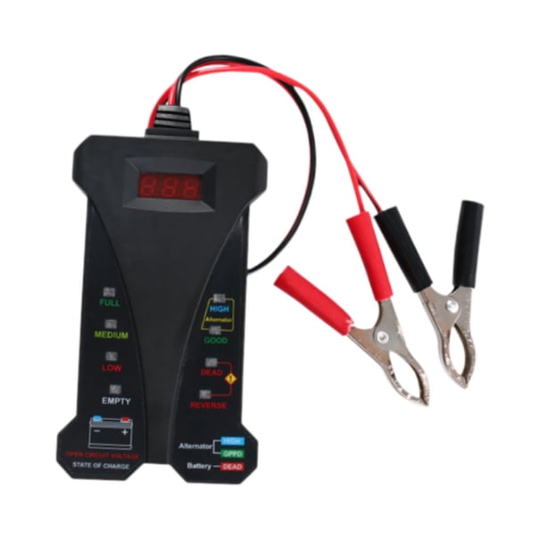 Probador De Batería De Automóvil De 12 V Prueba De Carga Para Herramientas Eléctricas De Vehículos Recreativos Y Vehículos Recreativos