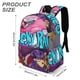thumbnail image 3 of Carreras Locas-theme Backpack, Campus style schoolbag Bookbag with Adjustable Shoulder Straps And Large Zip Compartment, Unisex Travel Bags.42x30x15cm, 3 of 6