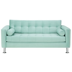 Bodevir - Sofa Retro 3C Felpa 12 Verde Agua