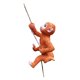 thumbnail image 1 of Escalada Animal Estatuilla Escultura Resina Para Patio Balcón Mono Al Aire Libre, 1 of 5