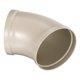 thumbnail image 1 of Conector de Tubería de Conducto en Codo de Sistemas de Ventilación Uxcell Adaptadores de Ventilación de 8 pulgadas, 1 of 5