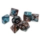 thumbnail image 2 of Dados De 7 Dados De Doble Color De 1,6 Cm Aptos Para Mazmorras Y Dragones DND RPG Suministros Oro Verde, 2 of 4