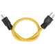 thumbnail image 1 of Cable de extensión de alimentación de 12 AWG con protección de goma de PVC, conductor de latón, cable de extensión de 5 15P a 5 15P, enchufe estadounidense, CA 125 V, 15 A., 1 of 8