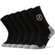 thumbnail image 1 of Calcetines Ortis Crew Negro XL - Pack de 3 pares, 1 of 6